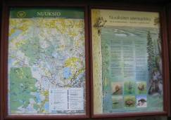 ヌークシオ国立公園看板