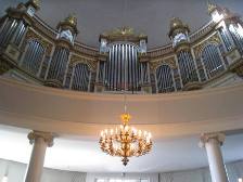 ヘルシンキ大聖堂のパイプオルガン
