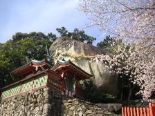 神倉神社のゴトビキ岩